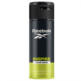 Reebok spray deodorant 150 ml. Inspire your mind man.