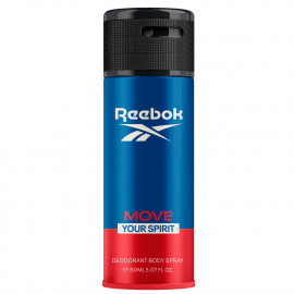 Reebok spray deodorant 150 ml. Move your spirit hombre.