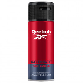 Reebok spray deodorant 150 ml. Activate your senses man.