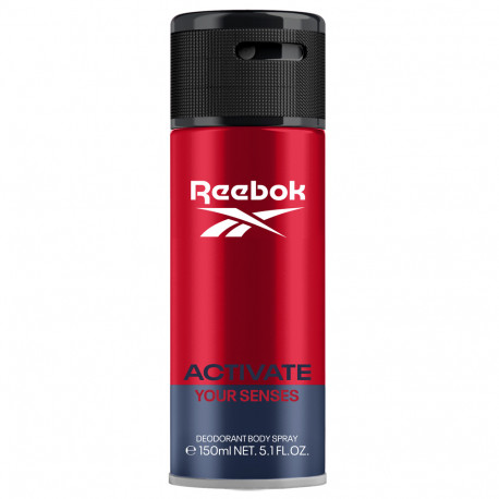 Reebok deodorant spray 150 ml. Activate your senses man.