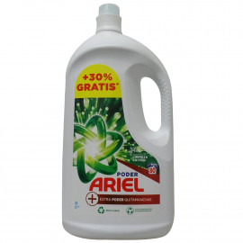 Ariel detergent gel 80 dose 4 l. Extra powder.