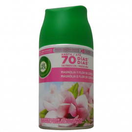 Air Wick ambientador recambio spray 250 ml. Magnolia y flor de cerezo.