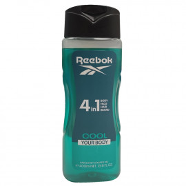 Reebok gel 400 ml. Cool your body hombre 4 en 1.