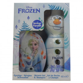 Frozen pack gel & shampoo 2 in 1 400 ml. + sponge.
