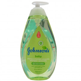 Johnson's shampoo 750 ml. camomile with dispenser.
