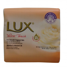 Lux pastilla de jabón 3X80 gr. Velvet touch.