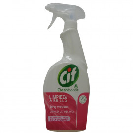 Cif clean & brightness. Multiporpose antibacterial with bleach 750 ml.