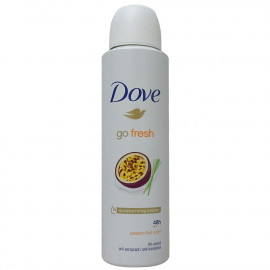 Dove desodorante spray 150 ml. Go fresh passion fruit.