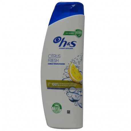 H&S shampoo 300 ml. Anti-dandruff citrus fresh.