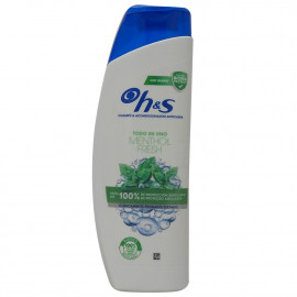 H&S shampoo 300 ml. Anti-dandruff all in one fresh mint.