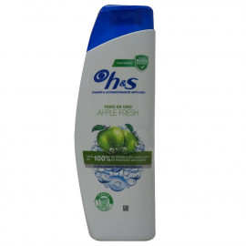 H&S shampoo 300 ml. Anti-dandruff 2 in 1 apple fresh.