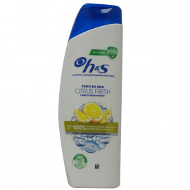 H&S shampoo 300 ml. Anti-dandruff all in one citrus fresh.