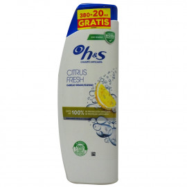 H&S shampoo 380+20 ml. Anti-dandruff citrus fresh.
