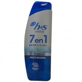 H&S shampoo 300 ml. Anti-dandruff 7 in1 .