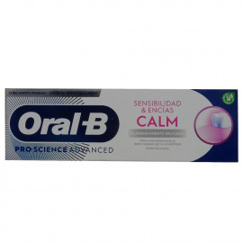 Oral B pasta de dientes 75 ml. Sensibilidad encías.