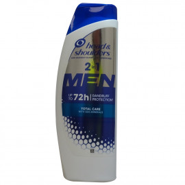 H&S shampoo 400 ml. Anti-dandruff men 2 in 1 total care.