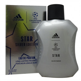 Adidas eau de parfum 100 ml. Star silver edition UEFA Champions League.