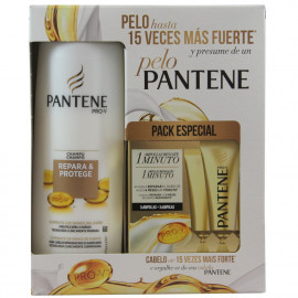 Pantene shampoo 360 ml. Protect & Repare + 3 Treatment ampoule.