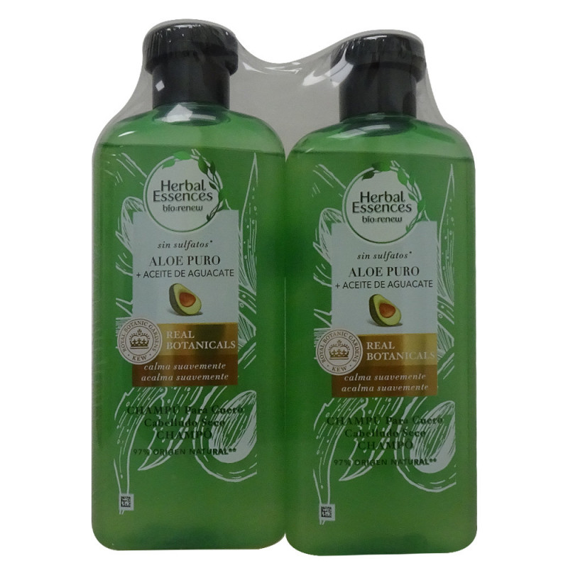 Herbal Essences shampoo 2X380 ml. Avocado oil + aloe vera. - Tarraco Import  Export