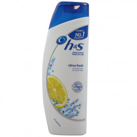 H&S shampoo 270 ml. Anti-dandruff citrus fresh.