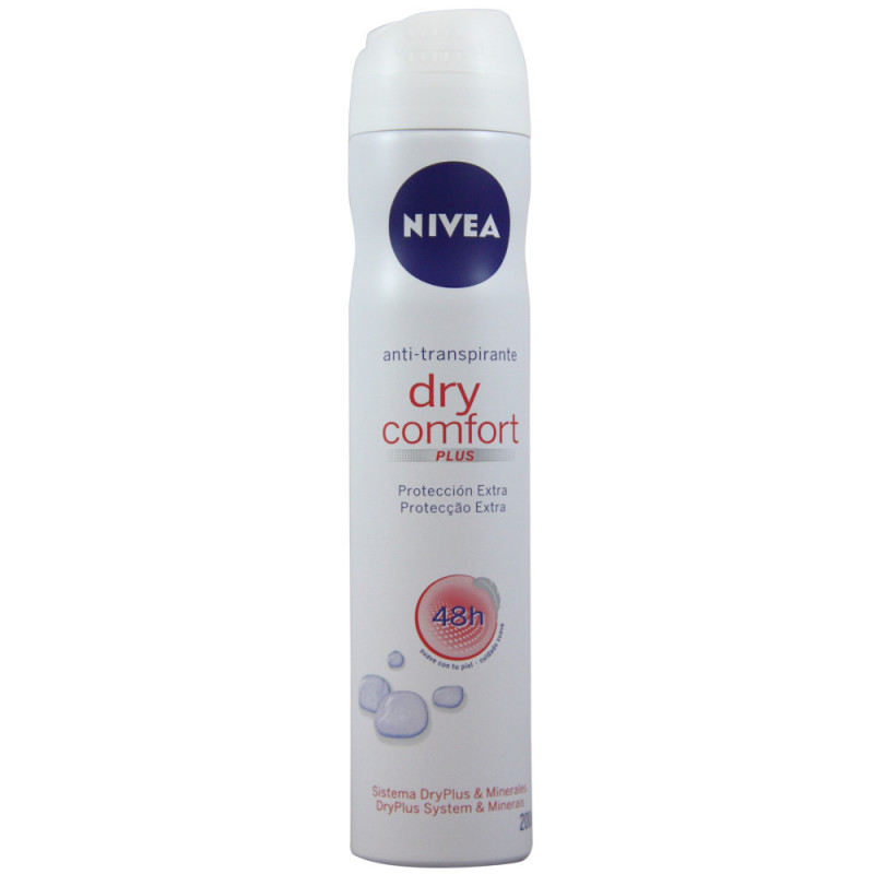 Nivea spray 200 ml. Dry Comfort. Tarraco Import Export