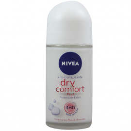 Nivea deodorant roll-on 50 ml. Dry comfort.