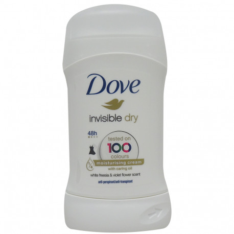 Dove desodorante stick 40 ml. Invisible.