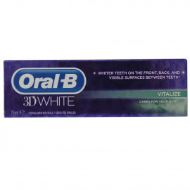 Oral B toothpaste 75 ml. 3d White Vitalize.