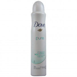 Dove deodorant spray 200 ml. Pure.