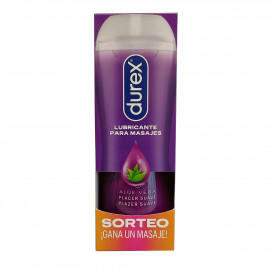 Durex gel 200 ml. Masaje 2 en 1 aloe vera minibox.
