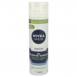 Nivea gel de afeitar 200 ml. Sensitive.