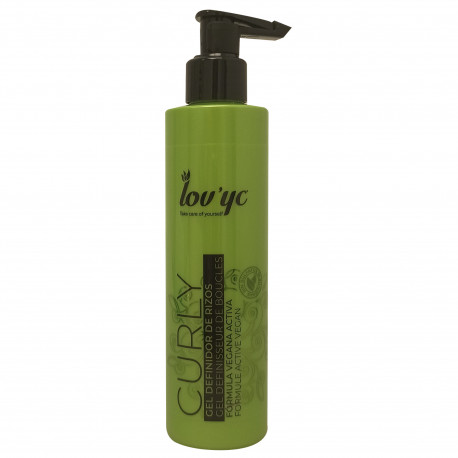 Lov yc Curly defining gel 250 ml.Vegan formula.