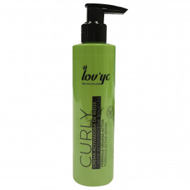 Lov'yc Curly activator cream 200 ml. Vegan formula.