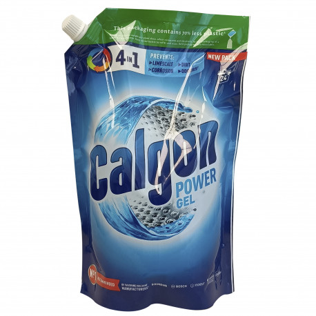 Calgon gel 1200 ml. 4 en 1 - 24 dosis.