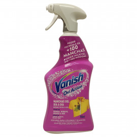 Vanish Oxi Action spray quitamanchas 750 ml. Rosa.