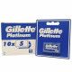 Gillette platinum cuchillas.