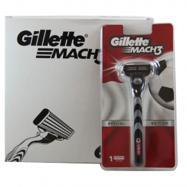 Gillette Mach 3 maquinilla de afeitar 1 u. Futbol.