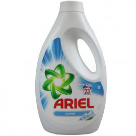 Ariel detergent gel 23 dose. 1,495 l. Alpine.