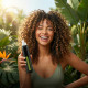 Lov'yc Curly hair foam 200 ml. Vegan formula strong fixation.