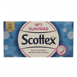 Scottex pañuelos faciales 70 u. 3 capas.