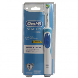Oral B cepillo de dientes eléctrico 1 u. Vitality White & Clean.