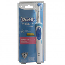 Oral B electric toothbrush 1 u. Vitality Sensitive Clean.