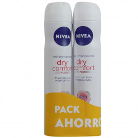 Nivea deodorant spray 2X200 ml. Dry Comfort.