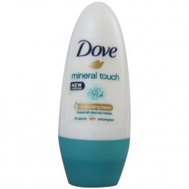 Dove desodorante roll-on 50 ml. Mineral Touch.