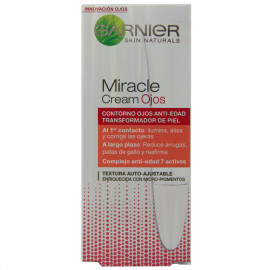 Garnier Skin Naturals 15 ml. Miracle crema de ojos anti-edad.