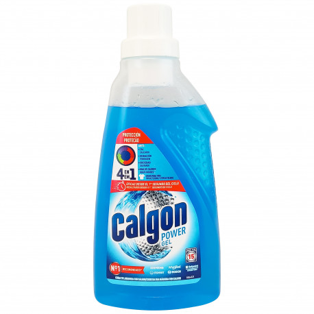 Calgon gel 750 ml. 4 en 1 - 15 dosis.
