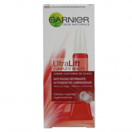 Garnier UltraLift crema de ojos 15 ml. Complete Beauty.