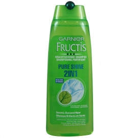 Garnier Fructis shampoo 250 ml. Pure Shine 2in1.