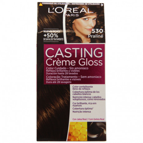 L'Oréal Casting Crème Gloss tinte 530 Praliné. Nacional.