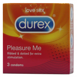 Durex preservativos 3 u. Pleasure Me.